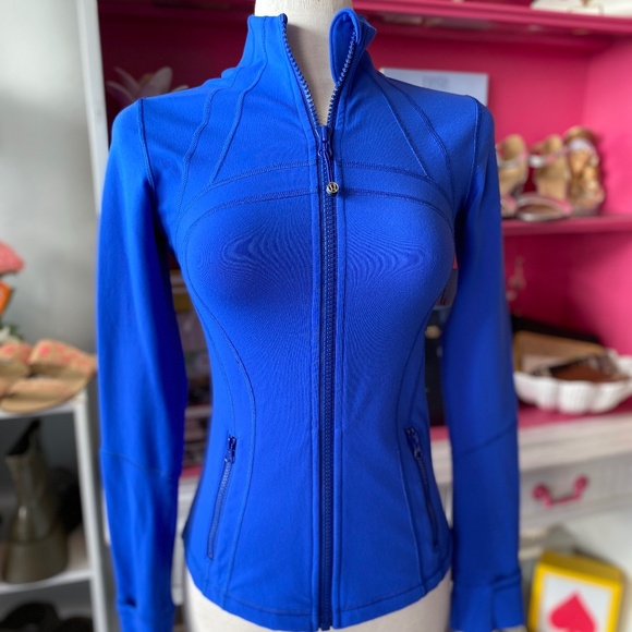 Lululemon blue Define jacket size 6 - Picture 1 of 5